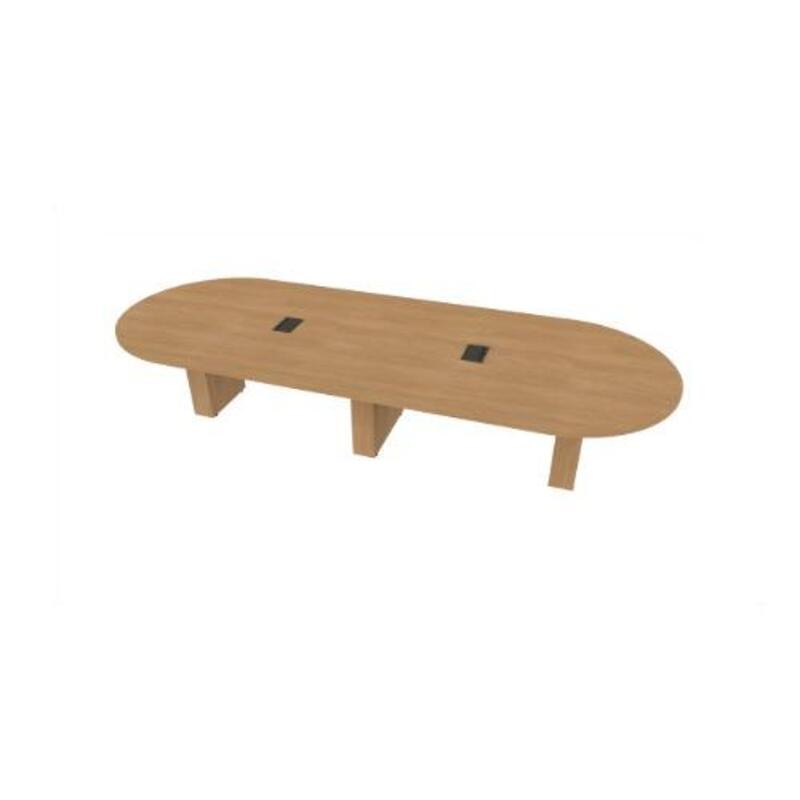  Racetrack Table 60 X144 w/Column Base  - Image 1