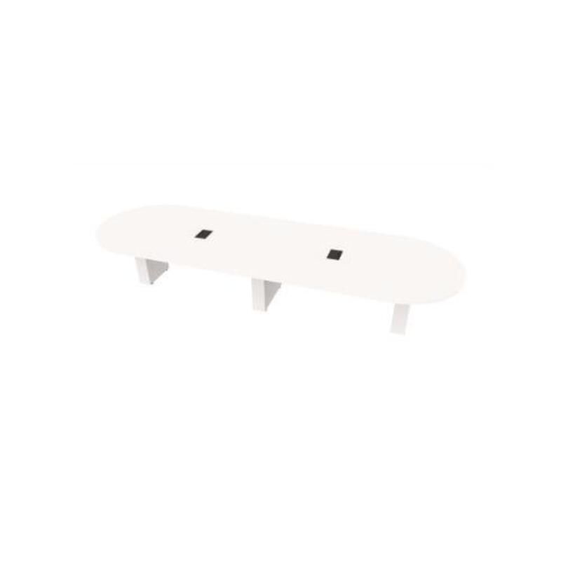  Racetrack Table 60 X168 w/Column Base  - Image 1