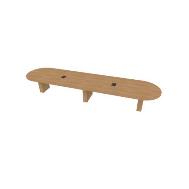  Racetrack Table 48 X192 w/Column Base  - Image 1