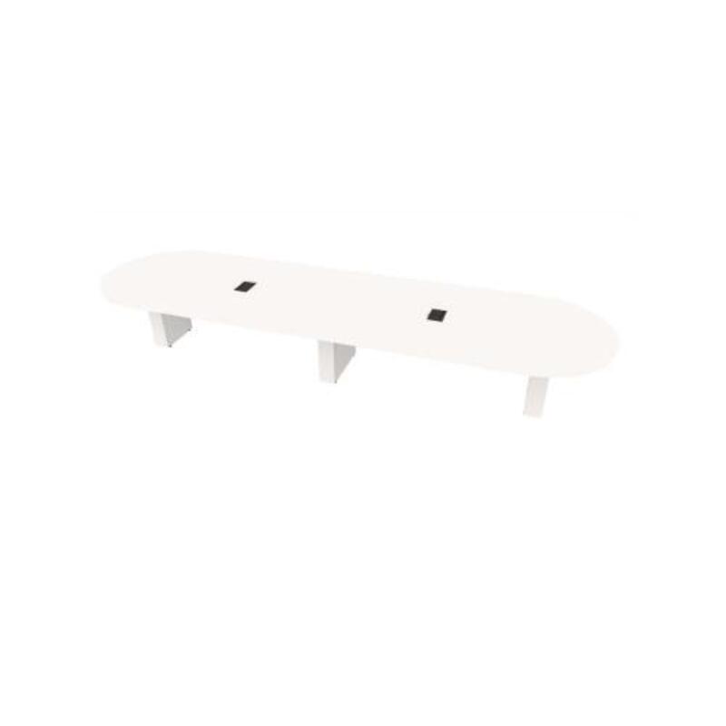  Racetrack Table 60 X192 w/Column Base  - Image 1