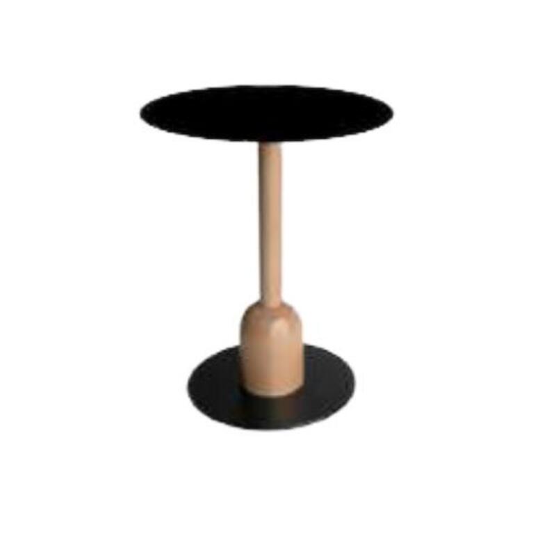 Typha Cast Iron Table Base with Custom Top Indoor - Image 1