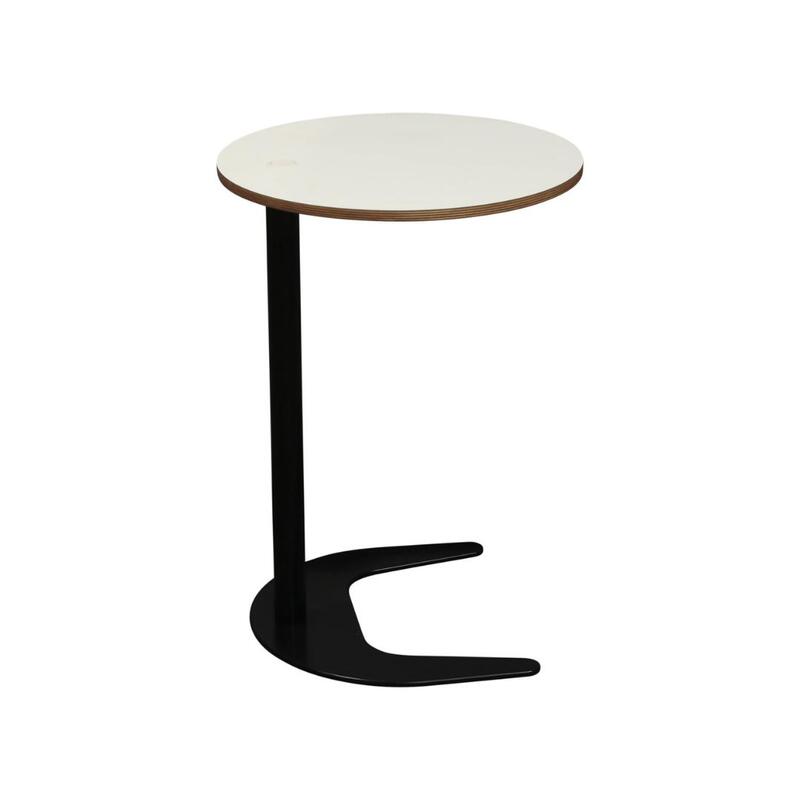 Used Plex Adjustable Work Personal Table, White and Black - Thumbnail 2