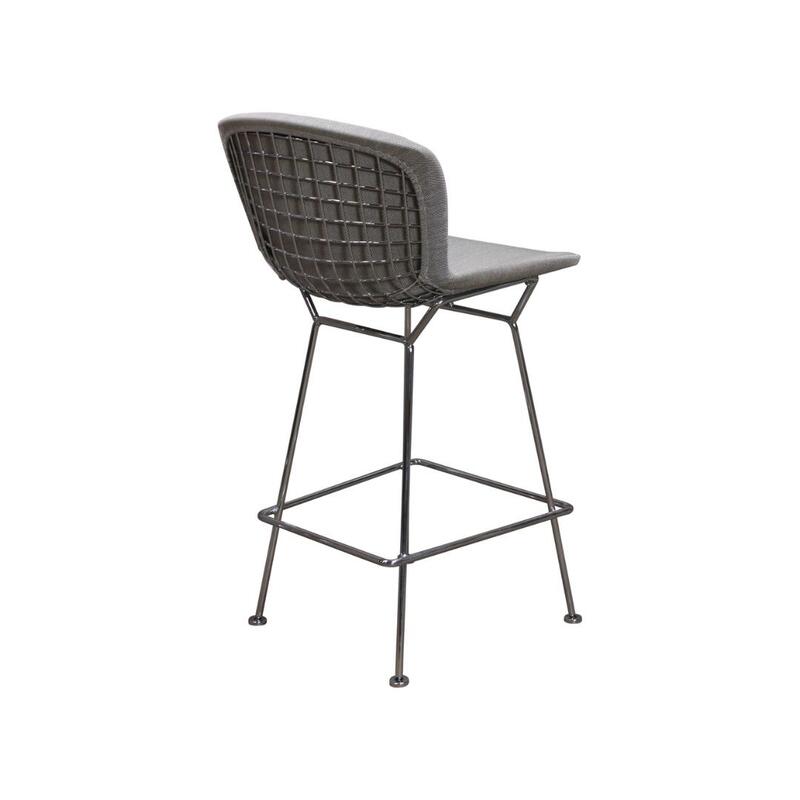Bertoia Used Stool, Gray - Thumbnail 2