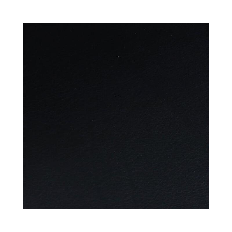 Visavis Citterio Used Mid Century Modern Stack Chair, Genuine Black Leather Seat - Thumbnail 5