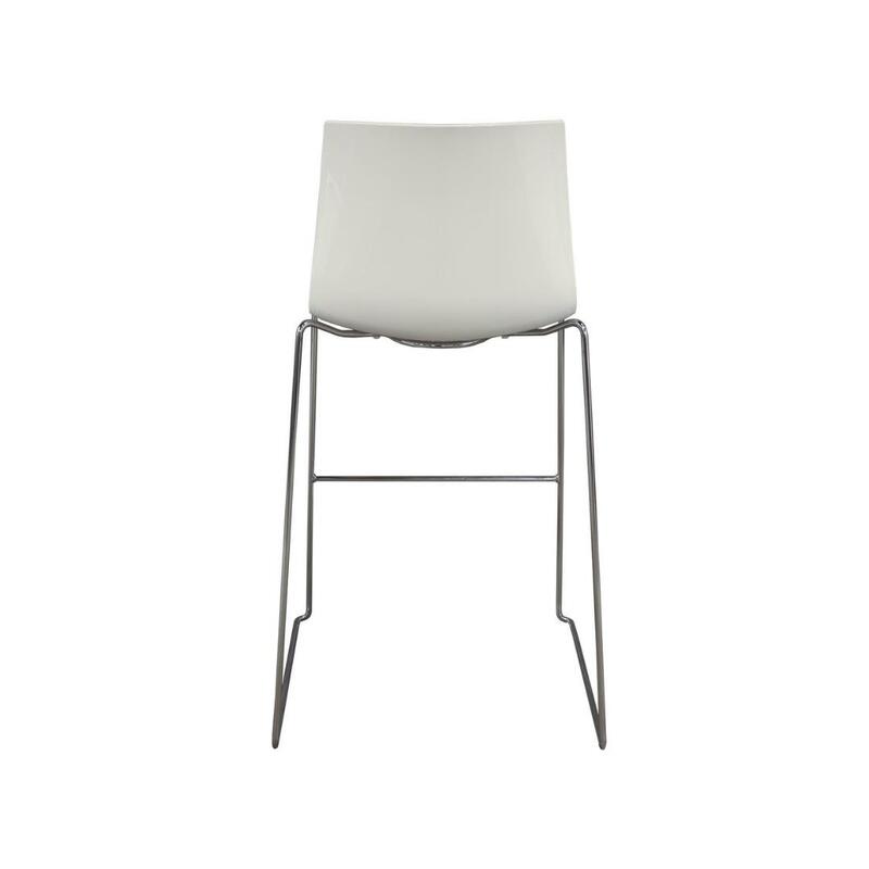 Catifa Used Stack Stool, White - Thumbnail 3