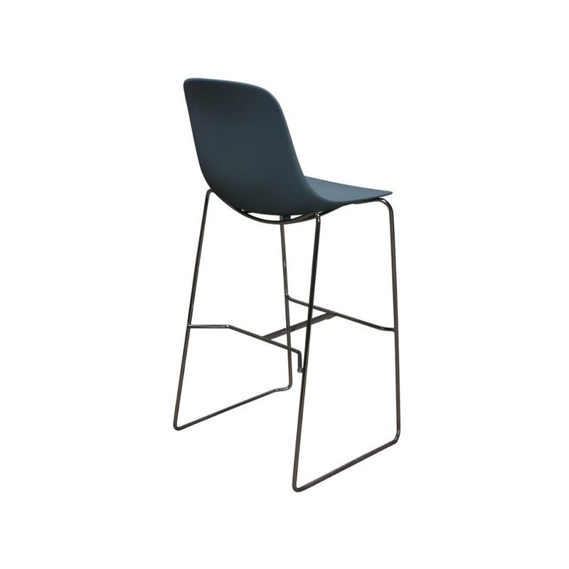 Community Wink Used Bar Height Stool, Refuge Blue - Thumbnail 2