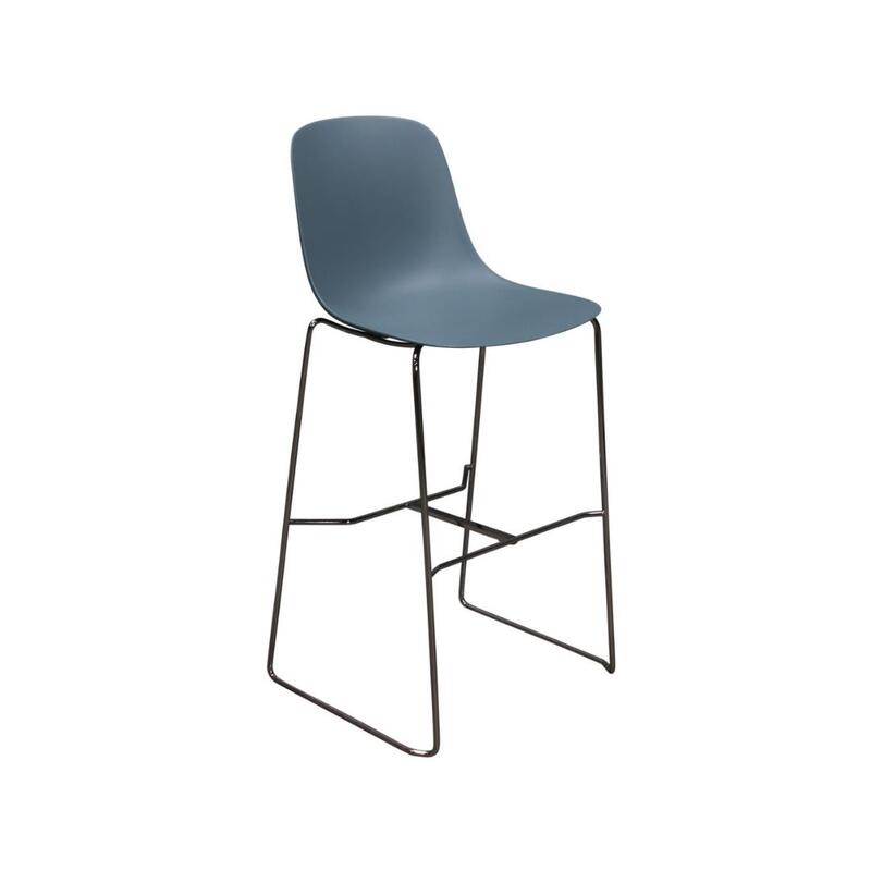 Community Wink Used Bar Height Stool, Refuge Blue - Image 1