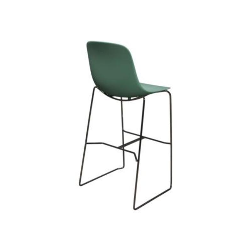 JSI Community Wink Used Bar Height Stool, Kiwi Green - Thumbnail 2