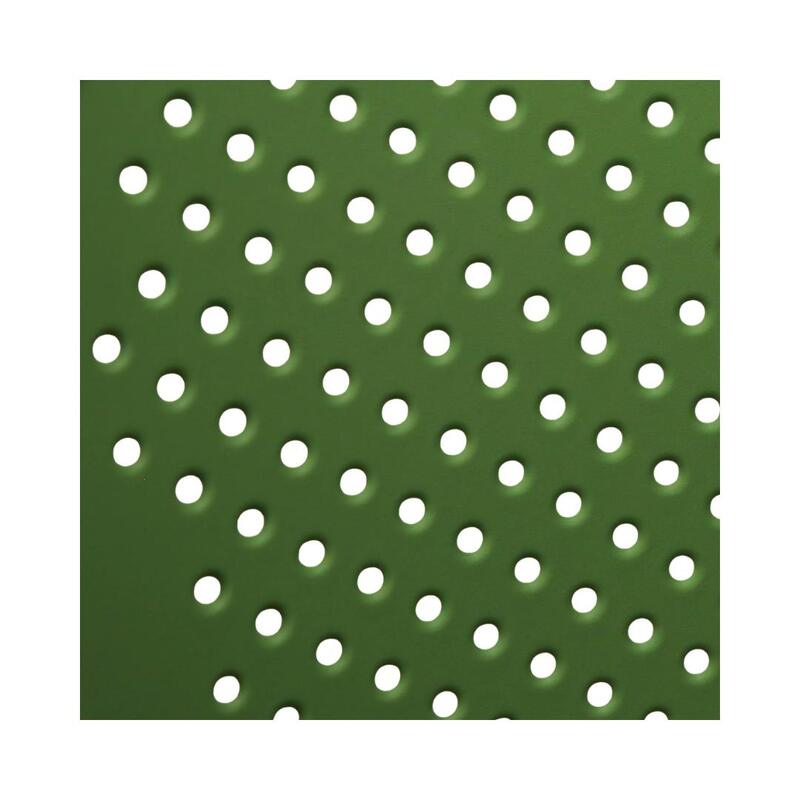 Herman Miller Caper Used Stack Chair w Light Gray Mesh Seat, Green - Thumbnail 3