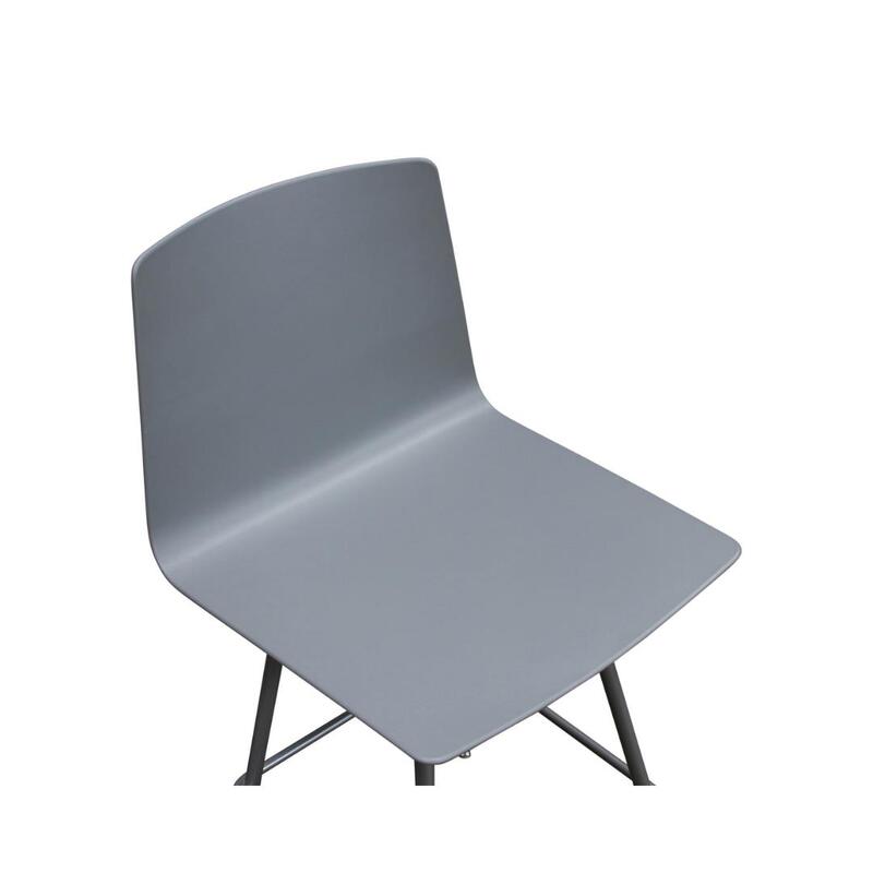 Vicinity Used Bar Stool, Gray - Thumbnail 3