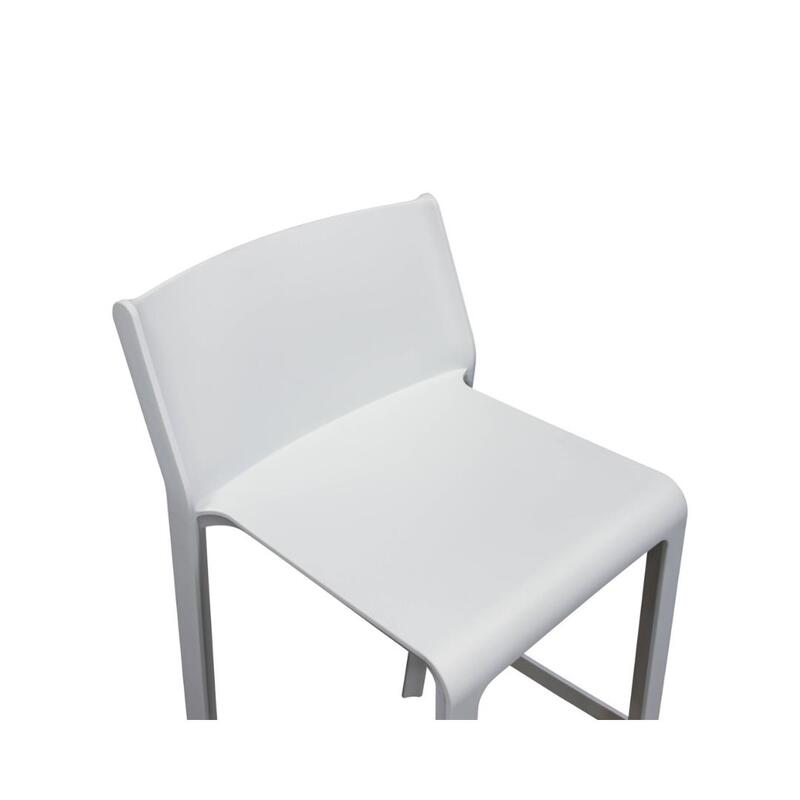 Nardi Used Stack Stool, White - Thumbnail 3