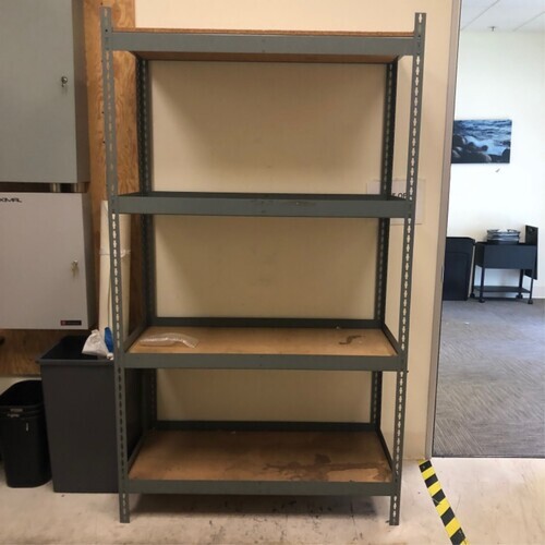 Storage Rack with Plank Shelving - Thumbnail 2