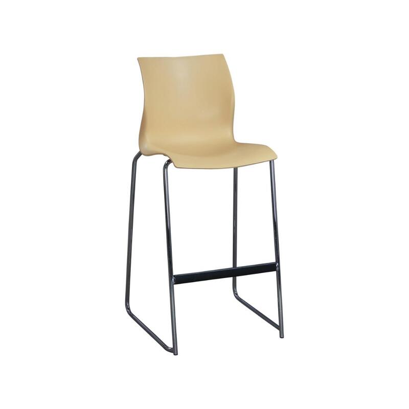 Nami Used Stool, Butterscotch - Image 1