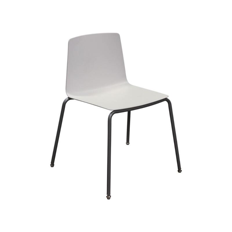 Vicinity Used Stack Chair, White - Image 1