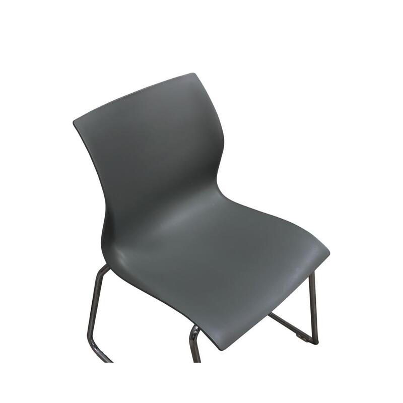 Nami Used Sled Base Chair, Gray - Thumbnail 3