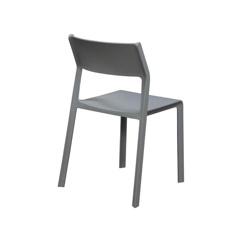 Used Stack Chair, Gray - Thumbnail 2