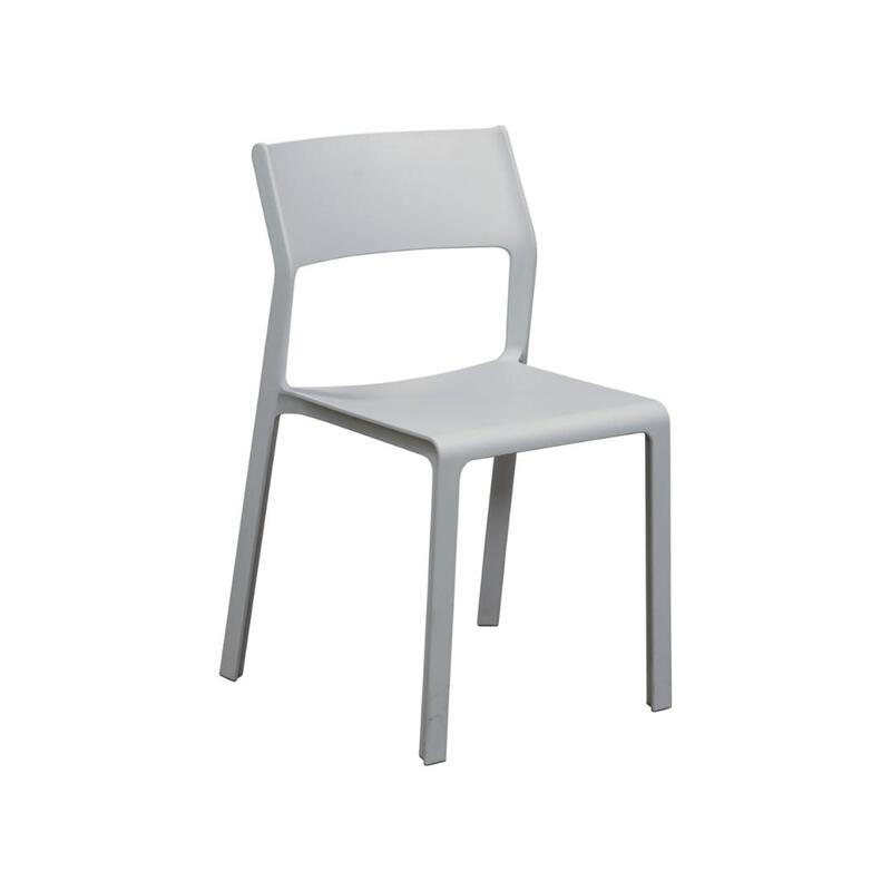 Used Stack Chair, White - Image 1