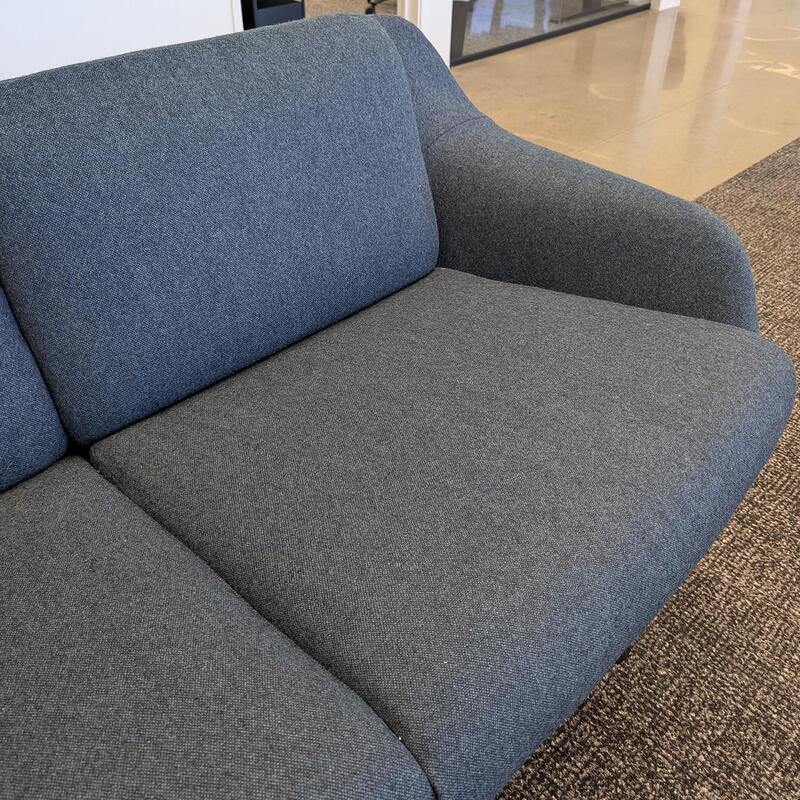 Herman Miller Striad Used 4 Seater Lounge Sofa, Blue - Thumbnail 4