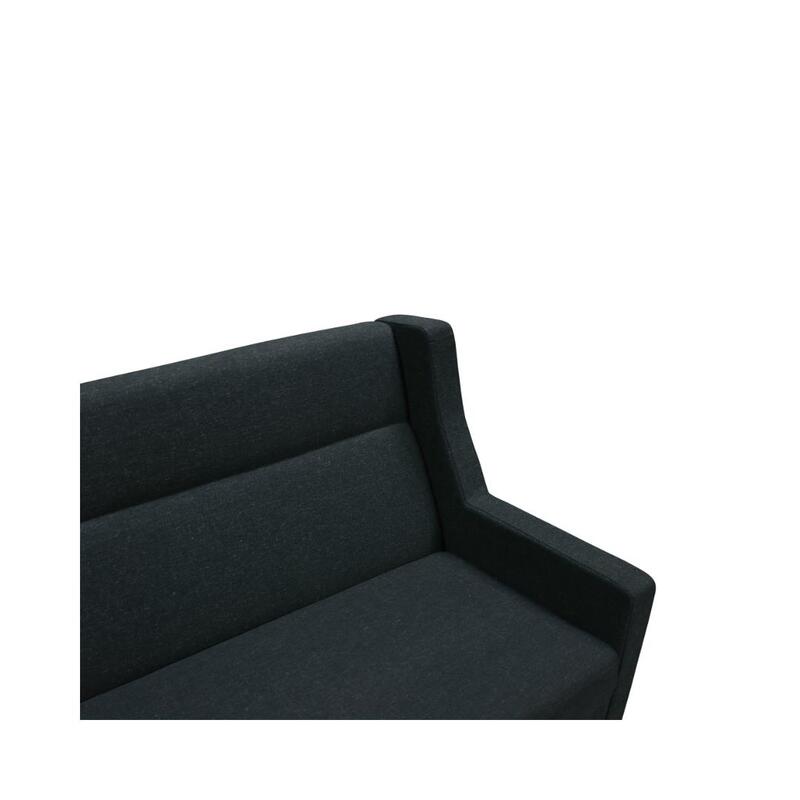 Used High Back Sofa, Dark Gray - Thumbnail 3
