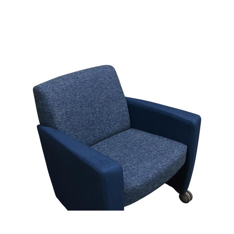 ToDo Two-Tone Used Mobile Lounge Chair, Blue Jay and Blue Night - Thumbnail 3