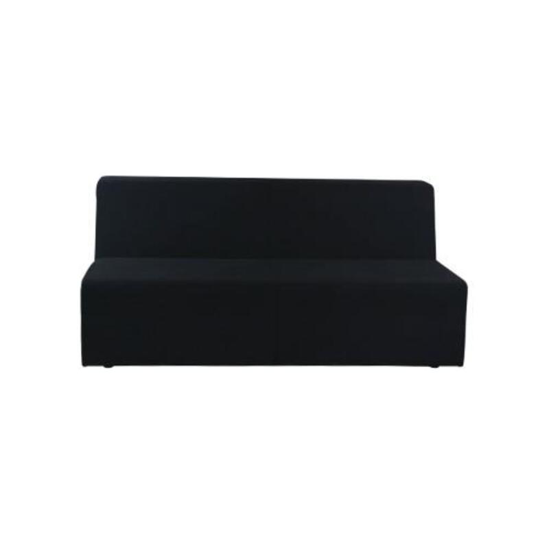 Steelcase Turnstone Used Campfire Big Lounge, Black - Image 1