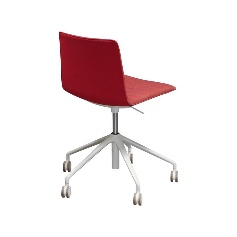Used Flex Chair SI1306, Orange Red - Thumbnail 2