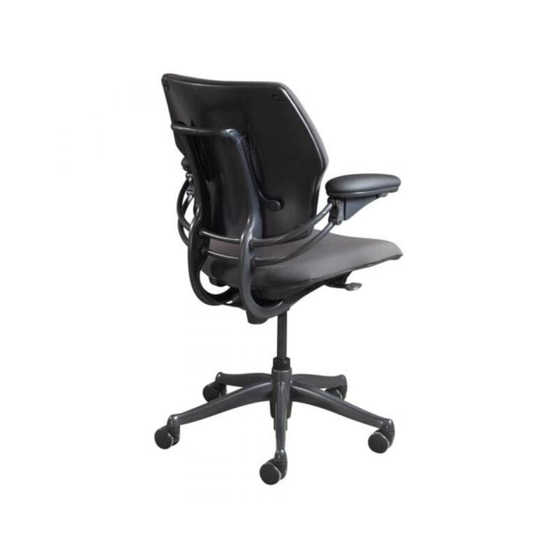 Freedom Used Mid Back Task Chair, Eggplant - Thumbnail 3