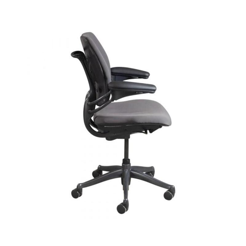 Freedom Used Mid Back Task Chair, Eggplant - Thumbnail 2