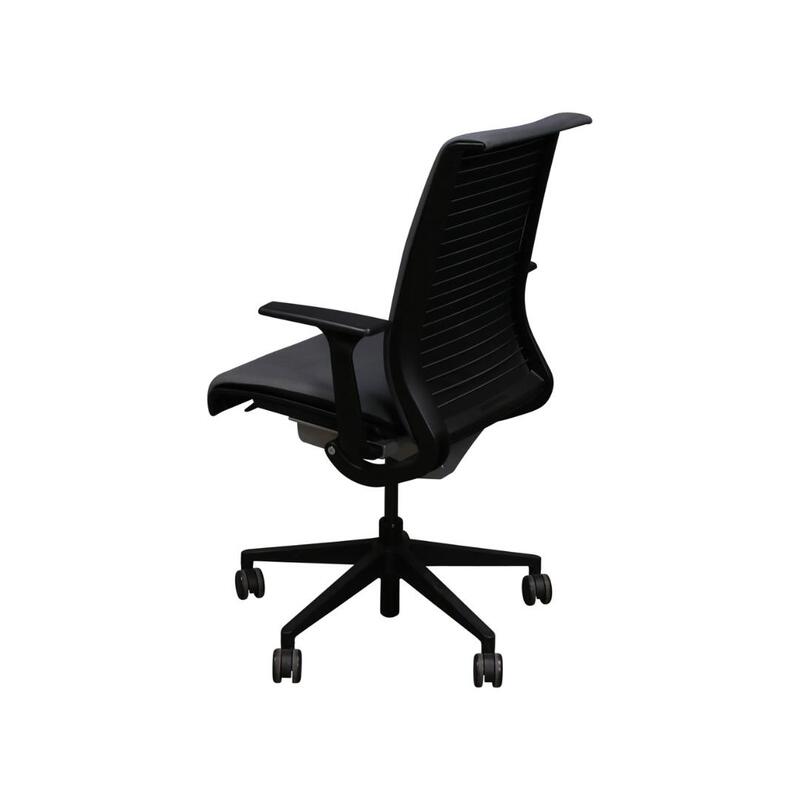 Think Used Conference Chair, Gray - Thumbnail 3
