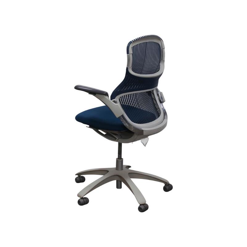 Generation Used Task Chair, Blue - Thumbnail 3