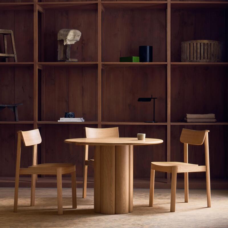 Noki Side Chair w/Wood Seat - Thumbnail 4