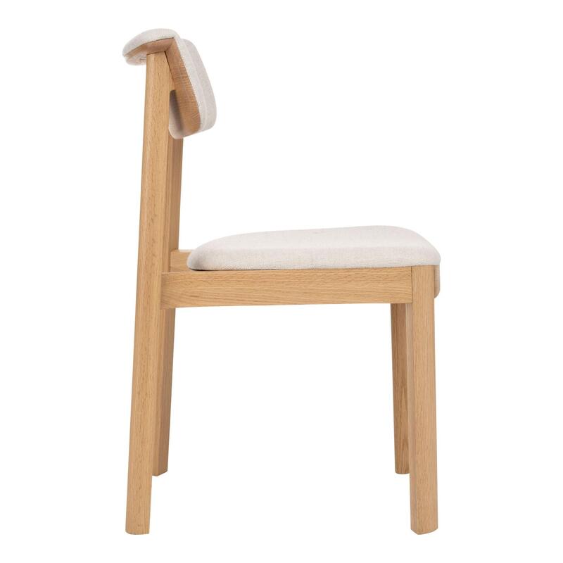 Noki Side Chair w/Upholstered Seat - Thumbnail 3