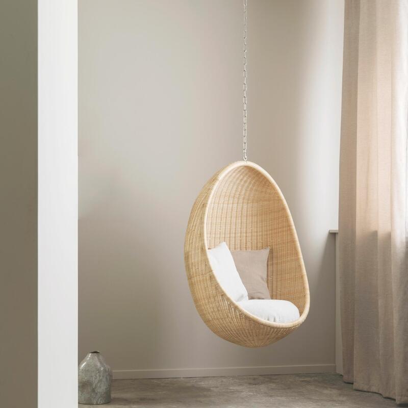 Nanna Ditzel Hanging Egg Chair w/Cushion - Thumbnail 3