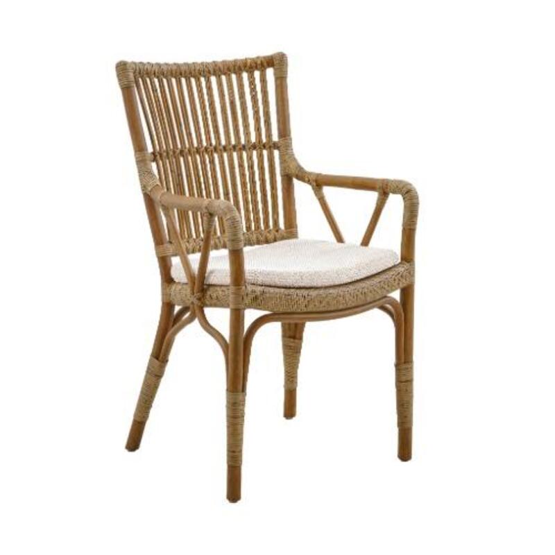 Piano Arm Chair w/Seat Cushion - Image 1