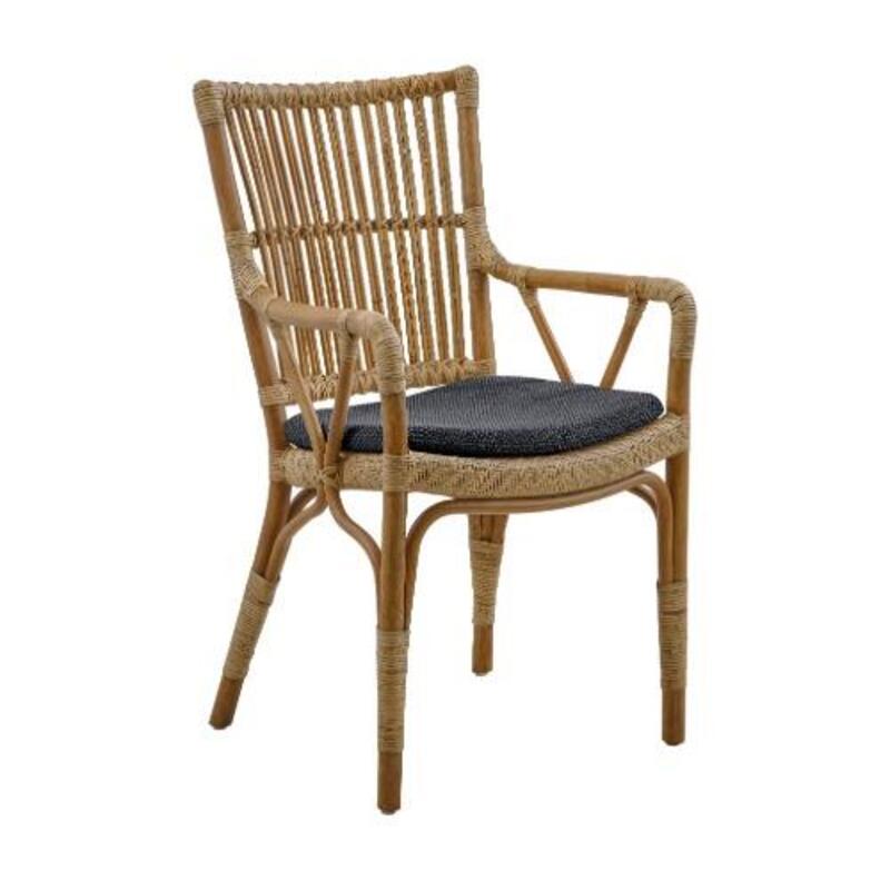 Piano Arm Chair w/Seat Cushion - Image 1