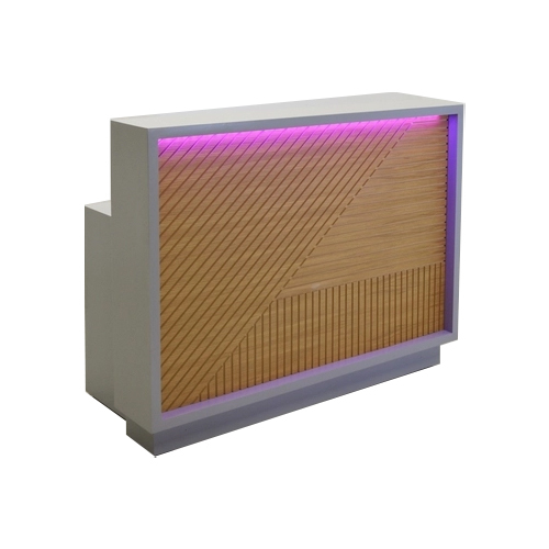 'Tampa' Reception Desk with LED Lights - Thumbnail 2