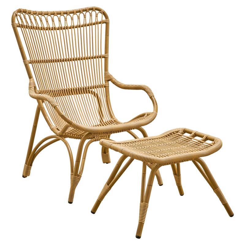 Monet Chair Exterior w/Footstool - Image 1