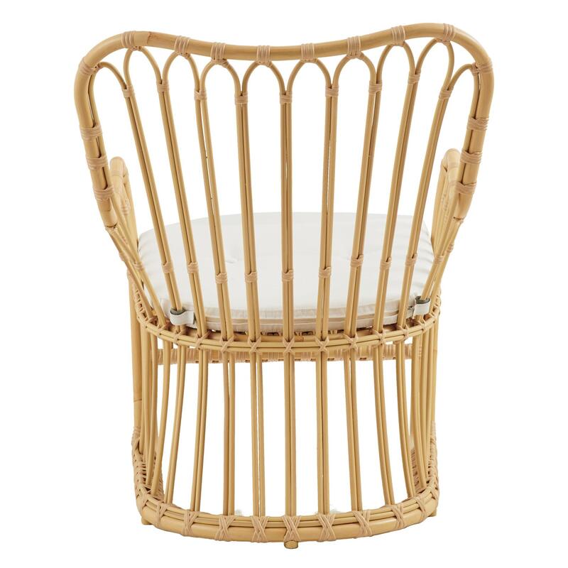 Kindt Larsen Tulip Chair Exterior w/Seat & Back Cushion - Thumbnail 4