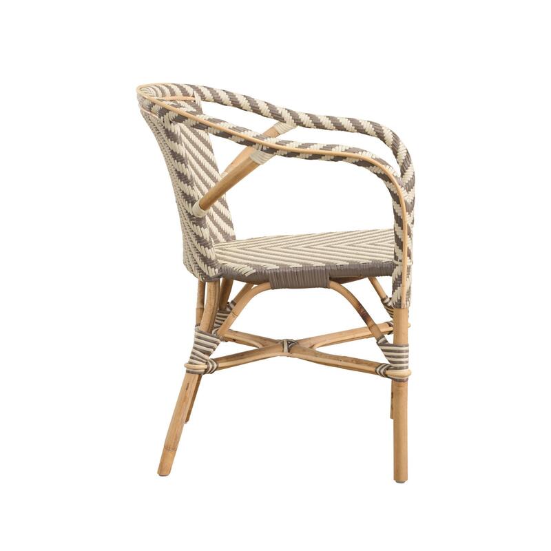 Madeleine Arm Chair Chevron - Thumbnail 3