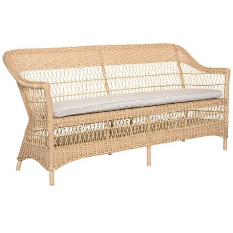 Charlot 3-Seater Sofa w/ Cushion - Image 1