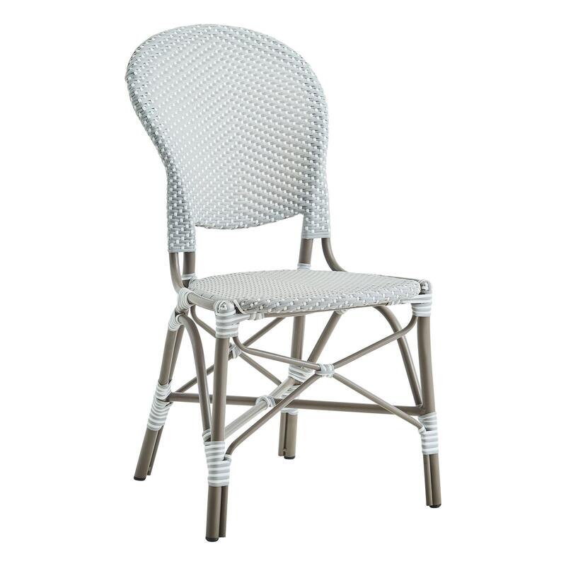 Isabell Side Chair AluRattan - Image 1