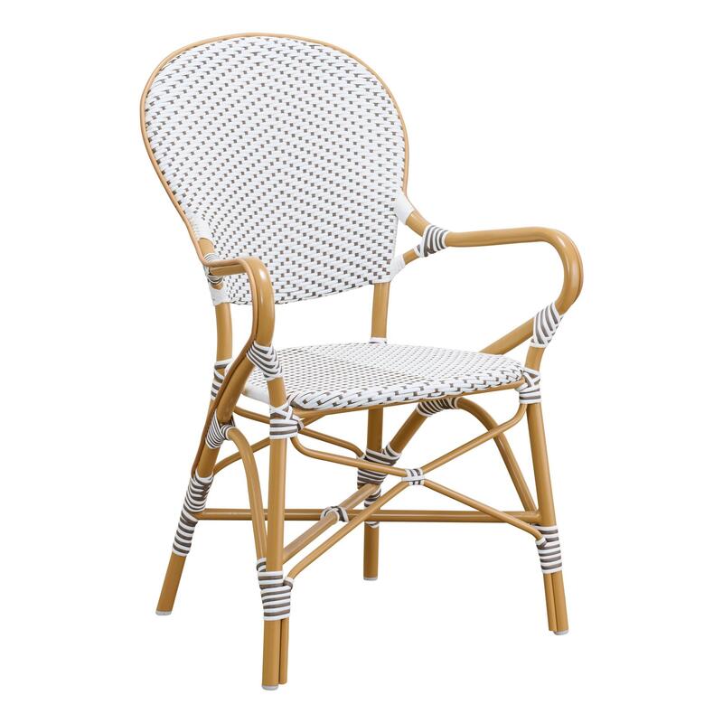 Isabell Arm Chair AluRattan - Image 1