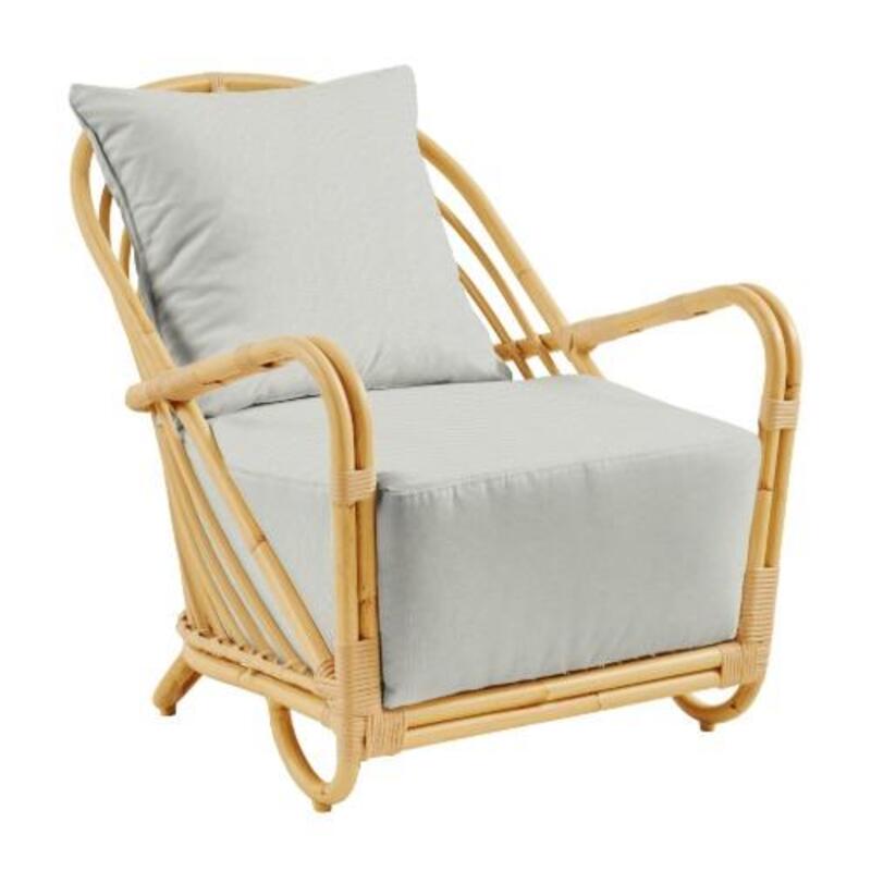 Charlottenborg Chair Exterior w/Seat and Back Cushions - Image 1