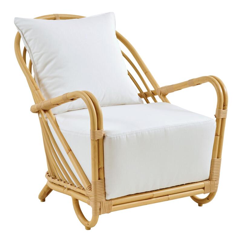 Charlottenborg Chair Exterior w/Seat and Back Cushions - Image 1
