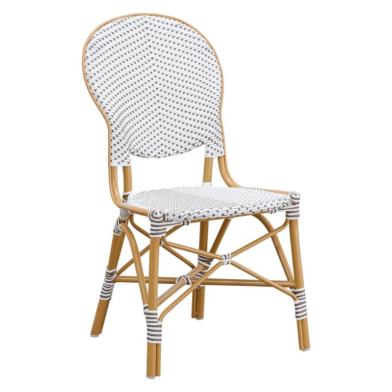 Isabell Side Chair AluRattan - Image 1