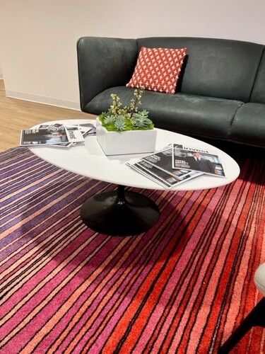 'Saarinen' Oval Coffee Table - Thumbnail 2