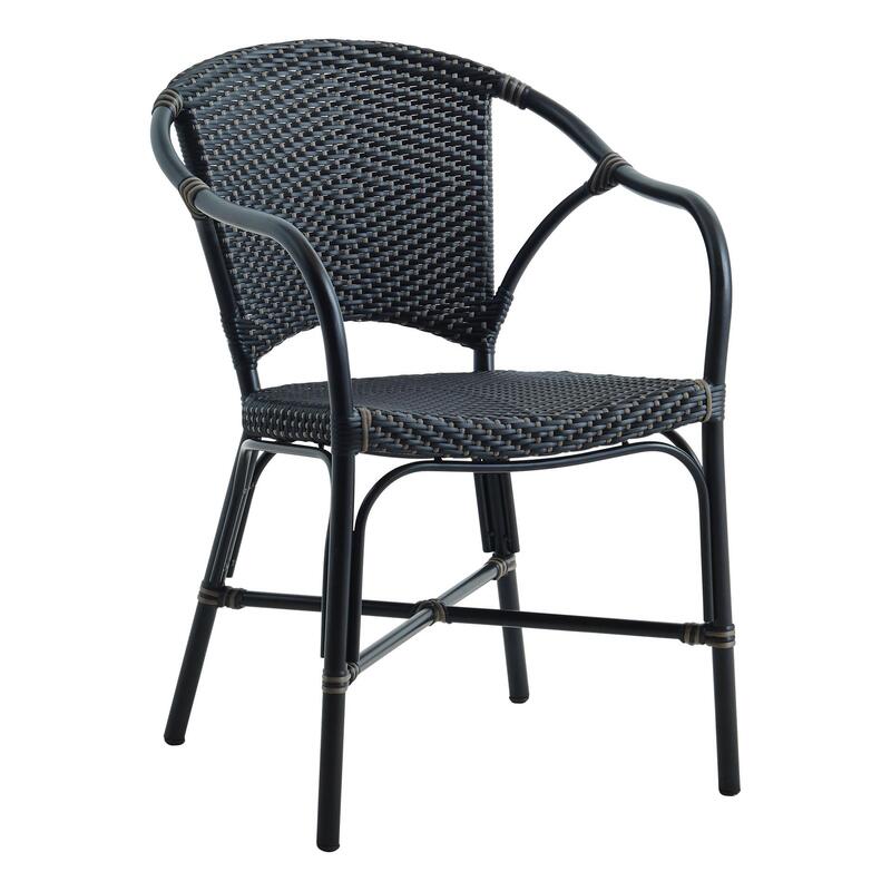 Valerie Arm Chair AluRattan - Image 1