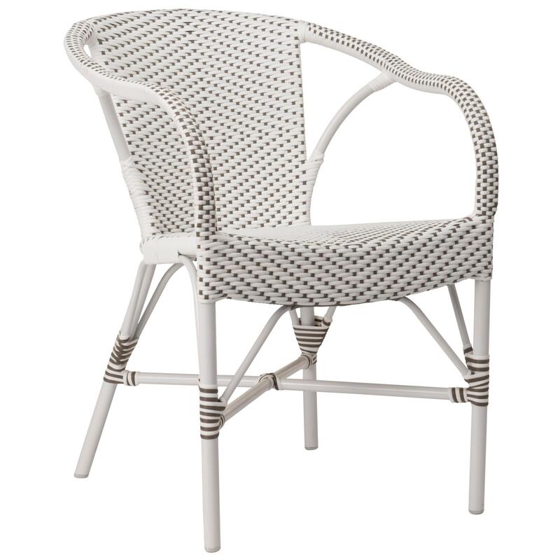 Madeleine Arm Chair AluRattan - Image 1