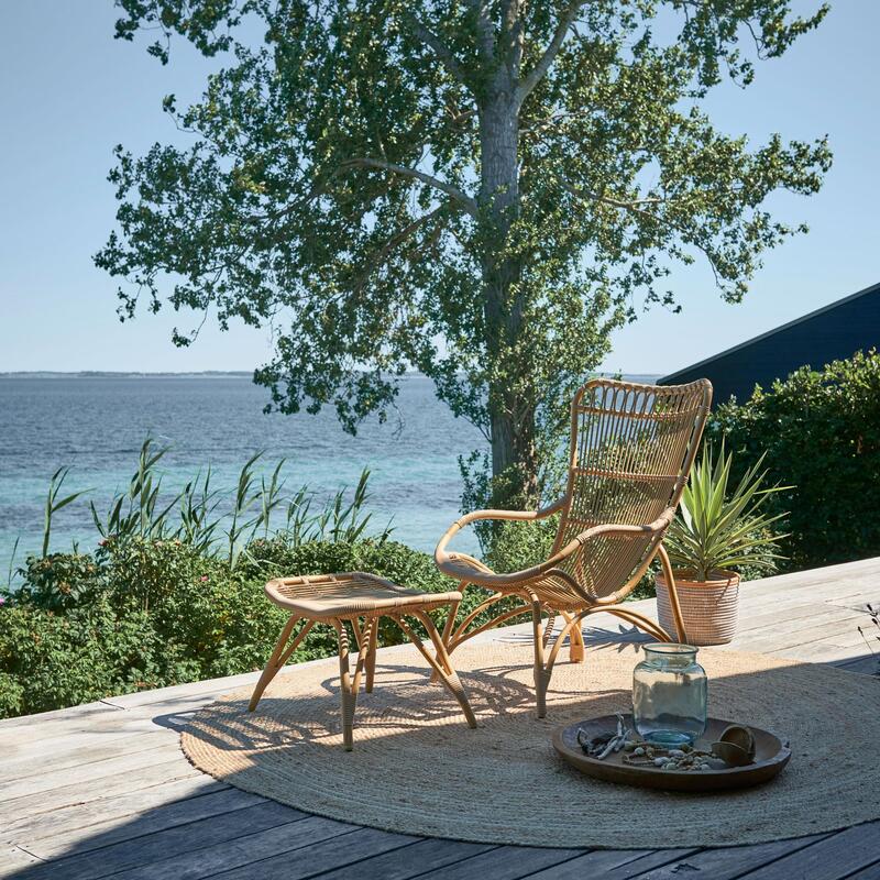 Monet Chair Exterior w/Footstool - Thumbnail 3