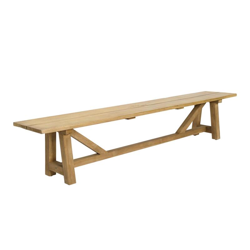 George Teak Bench - Image 1